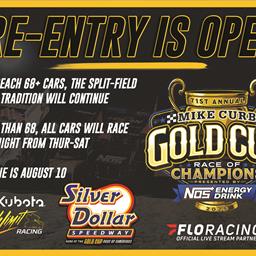 Pre-Entry to Determine Format of 71st Gold Cup Race of Champions on August 21-23