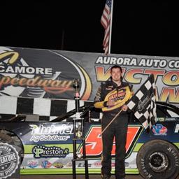 Alberson takes home $10,000 payday in Harvest 50 at Sycamore Speedway