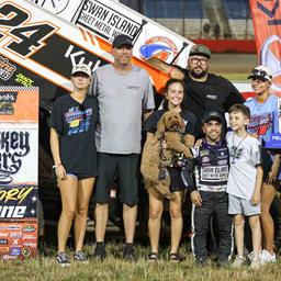 Abreu seizes Night 2 Kubota High Limit Diamond Classic win at Lucas Oil Speedway