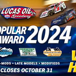 Lucas Oil Speedway 2024 Most Popular Driver voting enters the final two weeks