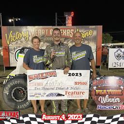 Keith Martin Finds ASCS Elite Non-Wing Win At Heart O&#39; Texas Speedway