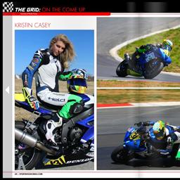 &quot;ON THE COME UP&quot; See Kristin Featured In This Month&#39;s Issue of SportBikesInc Magazine