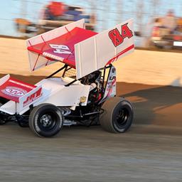 Hanks Takes Over ASCS Red River Points Lead, Makes World of Outlaws Debut