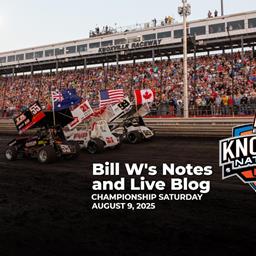 Bill W&#39;s Notes for 8/9
