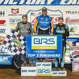 Florence Speedway (Walton, KY) – Lucas Oil Late Model Dirt Series – North/South 100 – August 8th-10th, 2024. (Heath Lawson Photo)