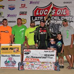 Owens Outstanding in Lucas Oil Late Model Dirt Series Visit to Attica