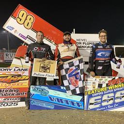 Trenca Lands in Victory Lane at Fulton