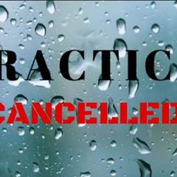 April 2nd Open Practice Cancelled