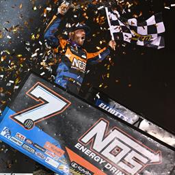 SUNSHINE&#39;S JACKPOT: Tyler Courtney Takes $50,000 from Lernerville&#39;s Commonwealth Clash