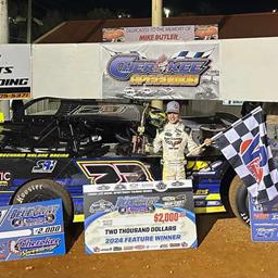 Malone Wins the Blue Grey, Bradford Claims CRUSA Late Model Sportsman Tour Championship