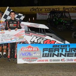 Miller, Boland and Nunley Cap Lucas Oil NOW600 Series Sooner 600 Week With Wins at Creek County as Miller, Rueschenberg and Turner Claim Championships