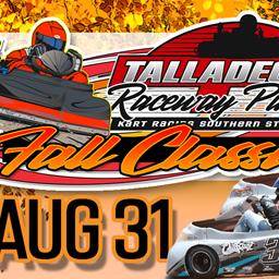 Talladega Raceway Park | Fall Classic! August 31st!