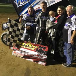 Brian Bell Wins King of the Wings Prelim at Jackson Motor Speedway