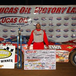 Earl Pearson Jr. Prevails in &quot;Indiana Icebreaker&quot; at Brownstown Speedway for the Lucas Oil Late Model Dirt Series