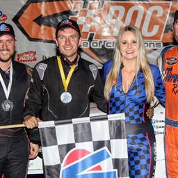 ANDY JANKOWIAK &amp; JOE MANCUSO SHARE “BUD 100” LAURELS IN RACE OF CHAMPIONS COMPETITION AT HOLLAND INTERNATIONAL SPEEDWAY