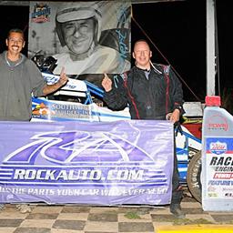 Bryan Roach Makes 1st Ever Trip To Rock Auto Victory Lane!