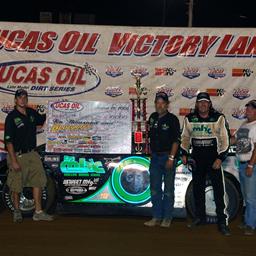 Bloomquist Wins Lucas Oil Late Model Dirt Series Bluegrass Classic at Bardstown for the Second Year in a Row