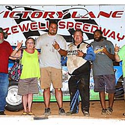 The Dirty White Boy Sweeps UCRA Action at The Taz