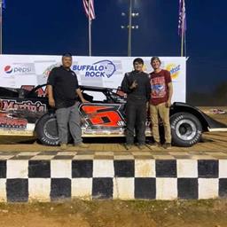 Parker Martin grabs first win of the season at East Alabama Motor Speedway