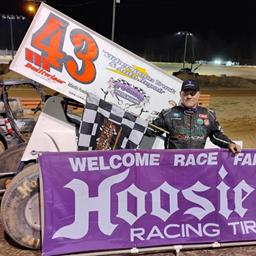 SMITH SLIDES TO SECOND USCS WIN OF THE SEASON IN HUB CITY SPRINT CAR SHOOTOUT FINALE