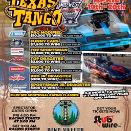 We head to Lufkin TX next week for the Texas Tango Nationals!