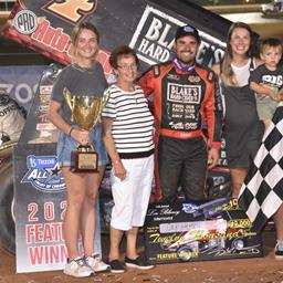 CAP HENRY WINS $12,000 &quot;LOU BLANEY MEMORIAL&quot; FOR 2ND ALL STAR WIN AT SHARON; BRP MOD TOUR TO ERICK RUDOLPH FOR 2ND TIME IN 3 YEARS