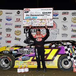 Billy Moyer Survives Battle with Blankenship to Win Friday Night at East Bay