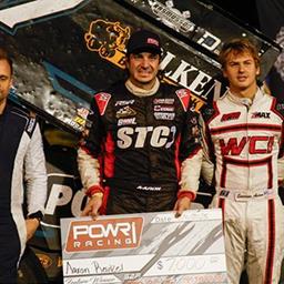 Aaron Reutzel Reigns as Hawkeye Nationals Champion with POWRi 410 Outlaw Sprints
