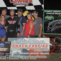 Shebester Bests ASCS Elite Non-Wing At Lawton Speedway