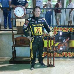 Jason Johnson takes seventh Lucas Oil ASCS win of 2013