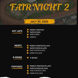 Order of Events for 7/30/2025
