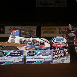 Tony Jackson Sweeps, Troy Conrad&#39;s First Victory, Snook, Davis and Cantrell Tack on Another Feature Win at BAPS!