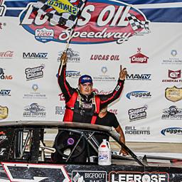 Garner grabs USRA Stock Cars victory in Lucas Oil Speedway featured class; Kirk, Pursley, Wells also prevail