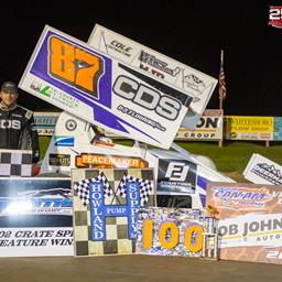 Century Mark for Hennessy, Shaw Returns to Victory Lane in Modifieds at Can-Am Speedway