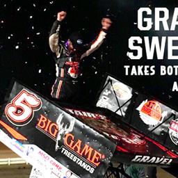 David Gravel Gets Out the Broom &amp; Sweeps the Outlaw Energy Showdown at Skagit Speedway