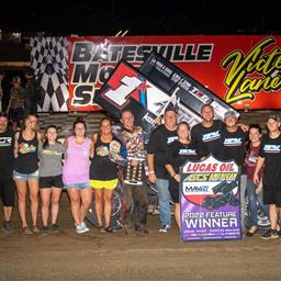 Tim Crawley Returns To Lucas Oil ASCS Victory Lane At Batesville Motor Speedway