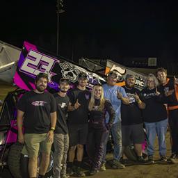 Miller siblings crowned Sprint Car Champions, plus Moore, Hillier, Scott, and Kerrigan win.