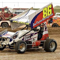 Taylor Holds His Own Using 305 Engine During ASCS National Tour Event