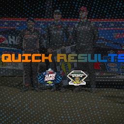 &#39;DIAMOND STATE 50’ RESULTS SUMMARY – DELAWARE INTERNATIONAL SPEEDWAY WEDNESDAY, MAY 8, 2024