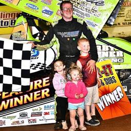 Zach Newlin Sails To 1st PA Sprint Series Win of 2019; Cale Reigle Victorious In Make Up Event