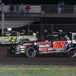 Mills, Logue, Avila, Butler, Zehm Week 2 Winners at Boone Speedway