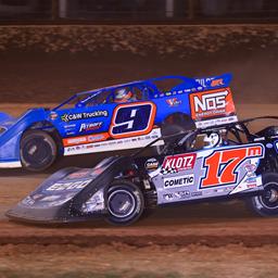 The Dirt Track at Charlotte (Concord, N.C.) – World of Outlaws Case Late Model Series – World Finals – November 6th-9th, 2024. (Josh James Artwork)