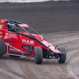 Tri-State Speedway (Haubstadt, IN) – USAC AMSOIL Sprint Car National Championship – Spring Showdown – May 10th, 2025. (Brandon Long photo)