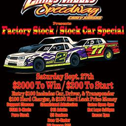 $2000 To Win Factory Stock Special