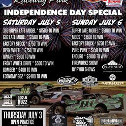Independence Day Special at Duck featuring the Summer Nationals Hell Tour