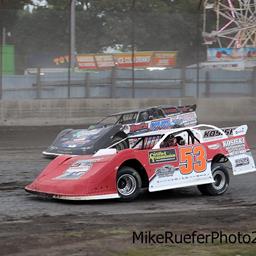 Kossuth County Speedway (Algona, IA) – Hoker Trucking Series / Malvern Bank Series – Hovings &amp;amp; Harken Memorial – August 5th, 2023. (Mike Ruefer Photo)