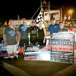 Petty slides into victory lane at Central Arkansas Motor Speedway