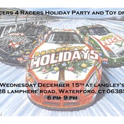 The Annual Holiday Party and Toy Drive is Almost Here