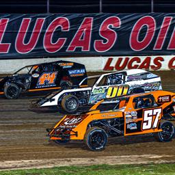 USRA B-Mods headline Lucas Oil Speedway action as Weekly Racing Series resumes on Saturday