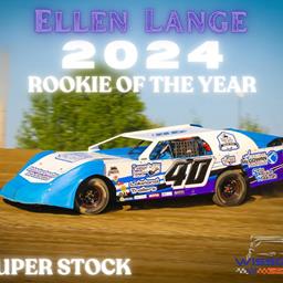 LANGE LEADS ALL SUPER STOCK ROOKIES; EARNS NATIONAL WISSOTA ROOKIE OF THE YEAR HONORS